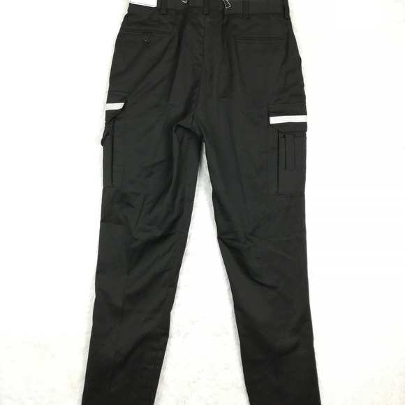 Aspen Mills Womens Pants EMS-2‎  Cargo Black 3M Reflective Stripes 18 New - Picture 2 of 11